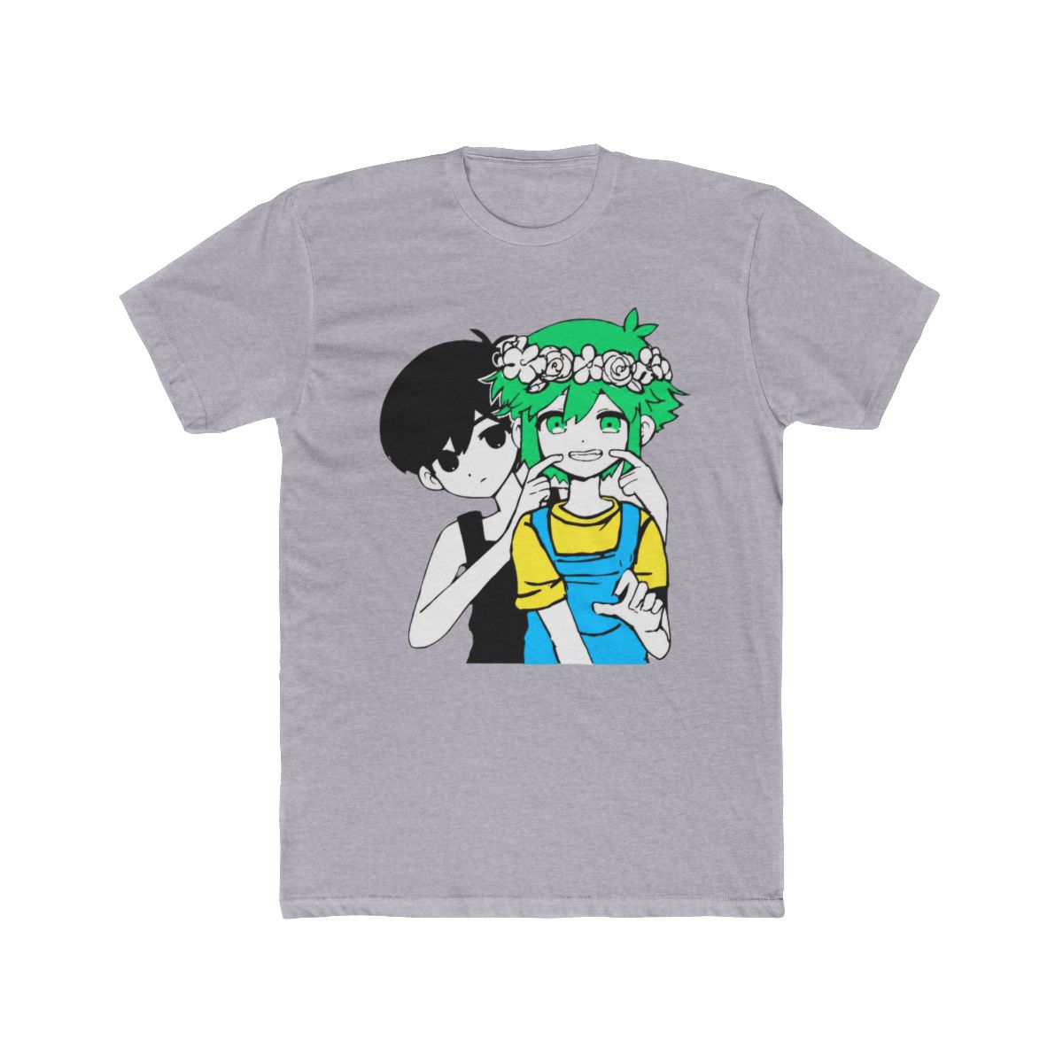 Omori and Basil T Shirt - alternate angle 3, merchandise