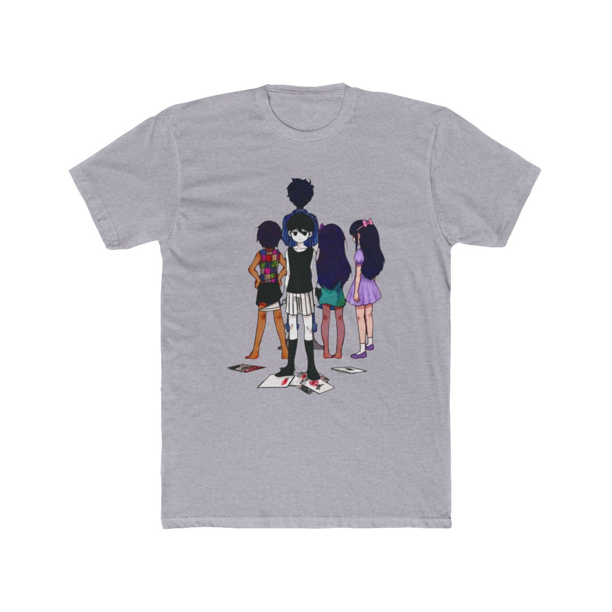 Omori Aubrey Tshirt - Omori Game Clothing - Omori T Shirt - alternate angle 4, merchandise