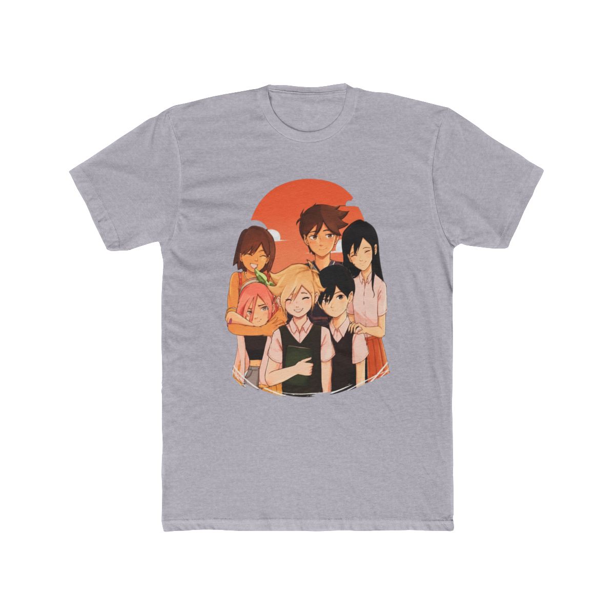 omori game tshirt - Omori anime fanart T Shirt - Basil Sunny Tshirt - alternate angle 4, merchandise