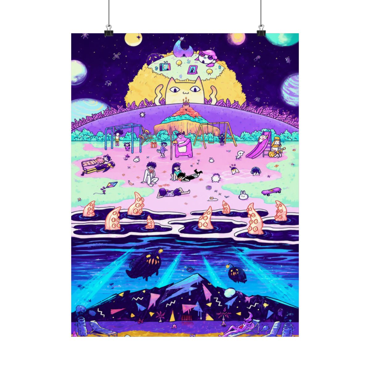 Omori- Gameplay Traditional Inspired - alternate angle 3, merchandise