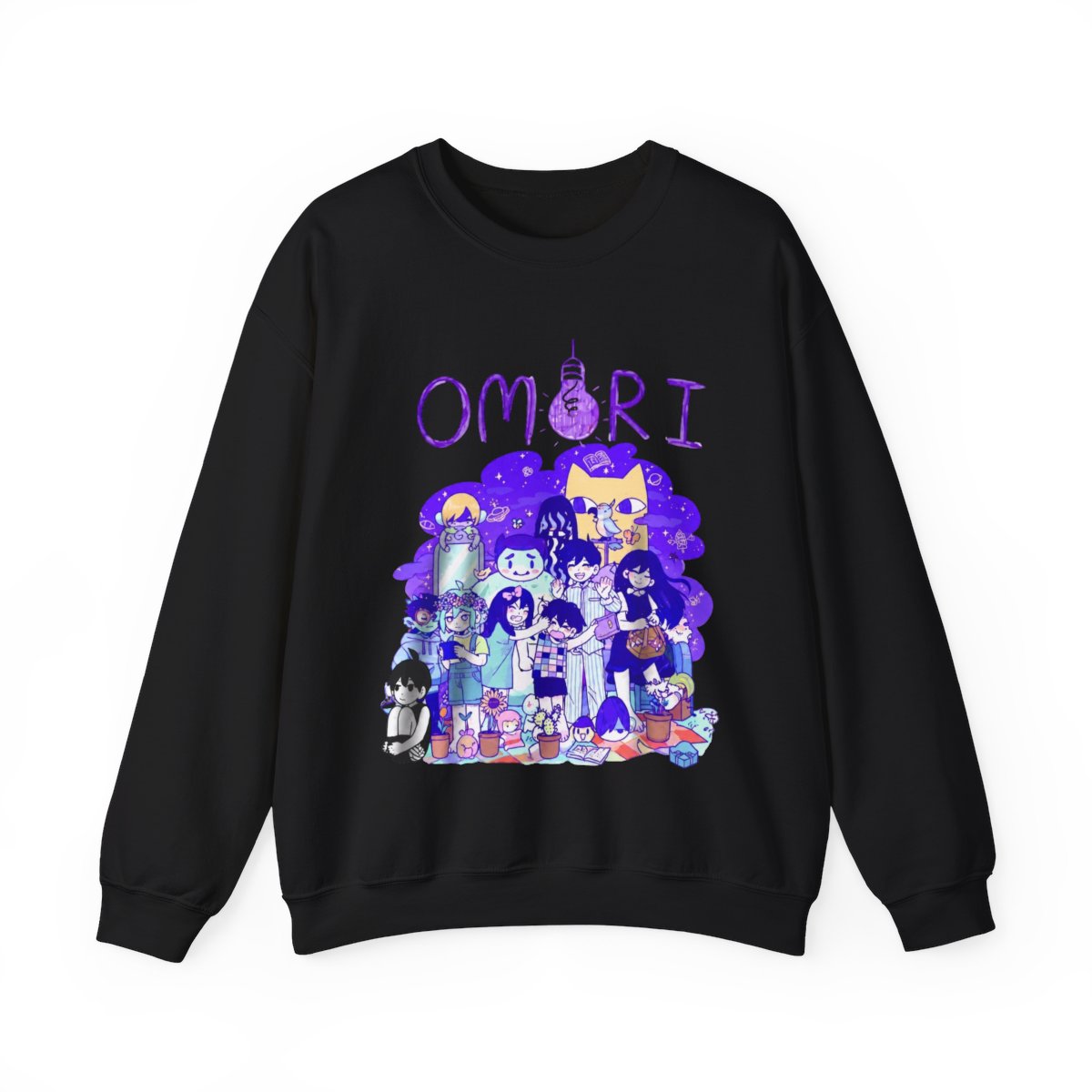 Omori Shirt, Omori Hoodies, Omori Something Shirt, Hero Mari Shirt, Cat Lovers Shirt, Otaku Anime Shirt, Anime Lovers, Mewo The Cat Shirt - alternate angle 2, merchandise